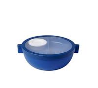 Mepal - Boîte à bento Vita - Boîte à repas avec compartiments - Plateau supplémentaire avec couvercle, plateau à vinaigrette et plateau - Bento lunch box - Boîte à salade - Vivid blue