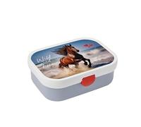 Mepal Lunch Box Enfant - Boîte à Gouter Enfant - Lunch Box Compartimentée Enfant - Fermeture à Clip - Sans BPA et Compatible au Lave-Vaisselle - 750 ml - Wild Horse
