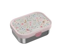 Mepal - Boîte à goûter bento en inox avec fourchette Campus - Boîte à Bento pour Enfants - Boîte à Déjeuner avec Compartiments et Fourchette - Lavable au Lave-Vaisselle - 750 ml - Fairy Wonders