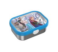 Mepal - Boîte à goûter bento en inox avec fourchette Campus - Boîte à Bento pour Enfants - Boîte à Déjeuner avec Compartiments et Fourchette - Lavable au Lave-Vaisselle - 750 ml - Frozen Friends