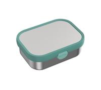 Mepal - Boîte à goûter bento en inox avec fourchette Campus - Boîte à Bento pour Enfants - Boîte à Déjeuner avec Compartiments et Fourchette - Lavable au Lave-Vaisselle - 750 ml - Cool mint