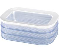 MEPAL Boîte à provisions Modula Charcuterie 3x 550 ml 22,4x16x8,6cm