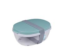 Mepal Boîte à salade Ellipse duo - Nordic green