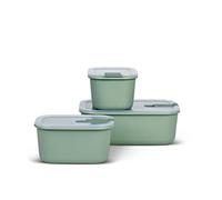 Mepal - Boîte de conservation alimentaire EasyClip - Boîte de rangement avec couvercle et fermeture à pression - Pour le micro-ondes, le four à vapeur et le congélateur - 1000 ml - Nordic sage