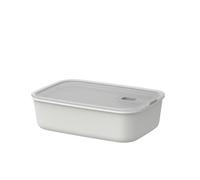 Mepal - Boîte de conservation alimentaire EasyClip - Boîte de rangement avec couvercle et fermeture coulissante - Pour le micro-ondes, le four à vapeur et le congélateur - 1,5 l - Nordic white