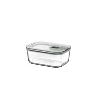 Mepal - Boîte de conservation alimentaire en verre EasyClip - Boîte de rangement en verre avec couvercle et fermeture coulissante - Convient pour le micro-ondes, le four et le congélateur - 700 ml