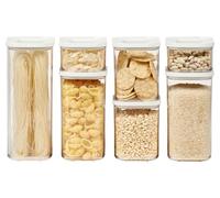 Mepal - Boîte de conservation Modula 7 pièces - coffret cadeau - idéal pour la conservation de denrées sèches - stockage cuisine - passe au lave-vaisselle.