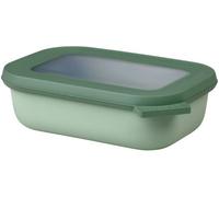 Mepal Bol rectangulaire multifonction 500 ml, hermétique, micro-ondes/congélateur – Nordic sage