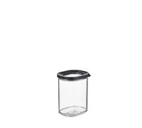 Mepal Boîte Rangement Cuisine Rectangulaires Mini - Boîte de Stockage Transparente avec Couvercle - Rangement et Organisation de Cuisine - Boite Hermétique Alimentaire & Empilable - 375 ml - Black