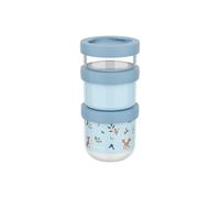 Mepal Boîtes à collations empilables Mio Little Dutch 3 pcs 100+175+275 ml Étanches Forest Friends