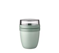 Rosti Mepal Bol muesli à emporter Mini – Compartiments séparés – 300 ml + 120 – Nordic sage
