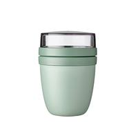 Mepal Ellipse boîte à repas coloration Nordic Sage, 500 + 200 ml