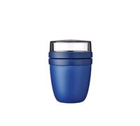 Rosti Mepal Bol muesli à emporter – 500+200 ml, compartiments séparés – Vivid blue