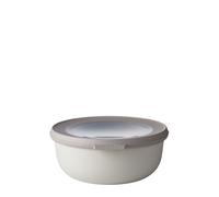 Mepal - Bol multi-usage Cirqula - Nordic white - capacité 750 ml - couvercle amovible - incassable - étanche - stockage au congélateur, stockage à froid - passe au lave-vaisselle