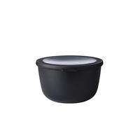 Mepal - Bol multi-usage Cirqula - Nordic black - capacité 2000 ml - couvercle amovible - incassable - étanche - stockage au congélateur, stockage à froid - passe au lave-vaisselle