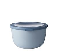 Mepal - Bol Multifonction Cirqula Rond - Boîte Conservation Alimentaire avec Couvercle - Convient comme Boîte de Hermétique pour le Réfrigérateur, Micro-ondes & Congélateur - 2000 ml - Nordic blue
