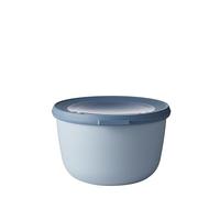 Mepal - Bol Multifonction Cirqula Rond - Boîte Conservation Alimentaire avec Couvercle - Convient comme Boîte de Hermétique pour le Réfrigérateur, Micro-ondes & Congélateur - 1000 ml - Nordic blue