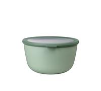 Mepal - Bol multi-usage Cirqula - Nordic sage - capacité 3000 ml - couvercle amovible - incassable - étanche - stockage au congélateur, stockage à froid - passe au lave-vaisselle