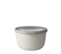 Mepal - Bol Multifonction Cirqula Rond - Boîte Conservation Alimentaire avec Couvercle - Convient comme Boîte de Hermétique pour le Réfrigérateur, Micro-ondes & Congélateur - 1000 ml - Nordic white