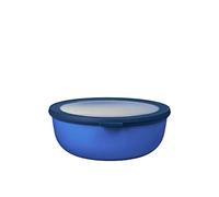 Mepal - Bol Multifonction Cirqula Rond - Boîte Conservation Alimentaire avec Couvercle - Convient comme Boîte de Hermétique pour le Réfrigérateur, Micro-ondes & Congélateur - 2250 ml - Vivid blue