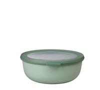 Mepal - Bol Multifonction Cirqula Rond - Boîte Conservation Alimentaire avec Couvercle - Convient comme Boîte de Hermétique pour le Réfrigérateur, Micro-ondes & Congélateur - 1250 ml - Nordic sage