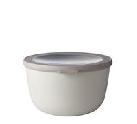 Mepal - Bol Multifonction Cirqula Rond - Boîte Conservation Alimentaire avec Couvercle - Convient comme Boîte de Hermétique pour le Réfrigérateur, Micro-ondes & Congélateur - 2000 ml - Nordic white
