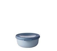 Mepal - Bol Multifonction Cirqula Rond - Boîte Conservation Alimentaire avec Couvercle - Convient comme Boîte de Hermétique pour le Réfrigérateur, Micro-ondes & Congélateur - 350 ml - Nordic blue