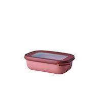 Mepal - Bol Multifonction Rectangulaire - Boîte Conservation Alimentaire avec Couvercle - Convient comme Boîte de Hermétique pour le Réfrigérateur, Micro-ondes & Congélateur - 500 ml - Vivid mauve