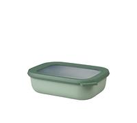 Mepal - Bol Multifonction Rectangulaire - Boîte Conservation Alimentaire avec Couvercle - Convient comme Boîte de Hermétique pour le Réfrigérateur, Micro-ondes & Congélateur - 1000 ml - Nordic sage
