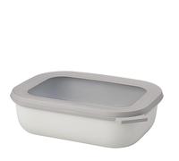 Mepal Bol multifonction Cirqula – 1000 ml, hermétique avec couvercle – Nordic white