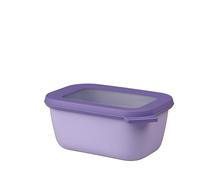 Mepal - Bol Multifonction Rectangulaire - Boîte Conservation Alimentaire avec Couvercle - Convient comme Boîte de Hermétique pour le Réfrigérateur, Micro-ondes & Congélateur - 750 ml - Vivid lilac