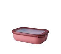 Mepal - Bol Multifonction Rectangulaire - Boîte Conservation Alimentaire avec Couvercle - Convient comme Boîte de Hermétique pour le Réfrigérateur, Micro-ondes & Congélateur - 1000 ml - Vivid mauve
