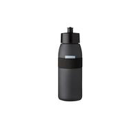 Mepal - Bouteille de Sport Ellipse - Bouteille d'Eau pour le Sport et les Loisirs - Bouteille de Boisson Sportive avec bec Souple - Lavable au Lave-vaisselle et sans BPA - 500 ml - Nordic black