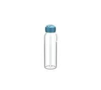 Mepal - Bouteille Flip-Up Campus - Gourde Étanche pour l'École et les Déplacements - Bouteille Transparente - Réutilisable - sans BPA et lavable au lave-Vaisselle - 500 ml - Cool Blue