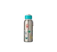 Mepal - Bouteille Isotherme Flip-up Campus - Gourde Thermos pour Enfants - Bouteille en Acier Inoxydable - 4 Heures Chaudes et 12 Heures Froides - Sans BPA - 350 ml - Animal Friends