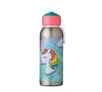 Mepal - Bouteille Isotherme Flip-up Campus - Gourde Thermos pour Enfants - Bouteille en Acier Inoxydable - 9 Heures Chaudes et 12 Heures Froides - sans BPA - 350 ML - Unicorn