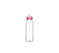 Mepal - Bouteille Pop-up Campus - Gourde Étanche pour L'école et les Déplacements - Bouteille Transparente - Réutilisable - Sans BPA et Lavable au Lave-vaisselle - 500 ml - Cool pink