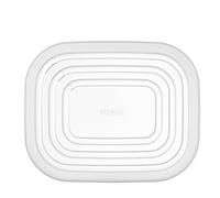 Mepal - Cirqula Couvercle pour Micro-ondes Rectangulaire - Couvercle Résistant à la Chaleur - Pour le Récipient des Aliments Cirqula - Couvercle Transparent - Résistant au Micro-ondes & Lave-vaisselle