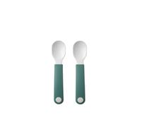 MEPAL Cuillère d'apprentissage mio deep turquoise pack de 2