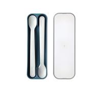 MEPAL Cuillères à soupe mio bleu foncé (pack de 2)