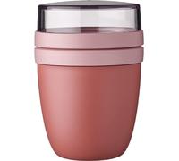 Mepal Ellipse Mini boîte à repas coloration Vivid Mauve, 300 + 120 ml 1 pcs