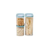 Mepal - Ensemble de 3 Boîte Conservation Alimentaire Modula - Boîte Cuisine avec Couvercle - Rangement Cuisine - Empilable & Hermétiques - 1x 2000 ml & 2x 1000 ml - Nordic Green