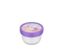 Mepal - Fruitbox Campus - Boîte à Gouter pour enfants - Lavable au lave-Vaisselle et Convient au Micro-Ondes - sans BPA - 300 ml - unicorn Glow