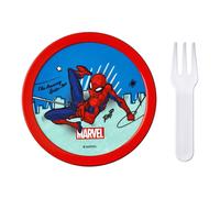 Mepal - Fruitbox Campus - Boîte à goûter pour enfants - Résistant au lave-vaisselle et au micro-ondes - Sans BPA - 300 ml - Spiderman