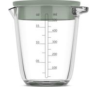 Mepal glas messbecher chef it 500 ml mit deckel - nordic sage