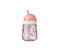 Tasse d’apprentissage à paille mio - Flowers & Butterflies ROSE Little Dutch
