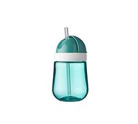 Mepal - Gobelet à paille pour bébé Mio - Biberon à paille pour tout-petit à partir de 9 mois - Bouteille à boire étanche pour les tout-petits - 300 ml - Deep turquoise