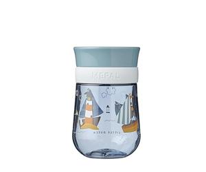 Mepal - Gobelet bébé 360 Mio - Tasse d'apprentissage à partir de 9 mois - Tasse de transition étanche pour tout-petit - Lavable au lave-vaisselle et sans BPA - 300 ml - Sailors bay