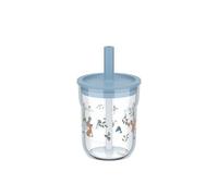 Mepal - 108023065408 - Verre pour enfants avec Paille Mio Little Dutch, Couvercle Flexible avec Paille Anti-Insectes, Convient à Tous Types de Liquides, sans BPA, 250 ml, Forest Friends