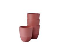 Mepal - Goblet 4 pièces Silueta - Tasse à thé et à café - Lavable au lave-vaisselle et résistant au micro-ondes - Vaisselle - 200 ml - Vivid mauve